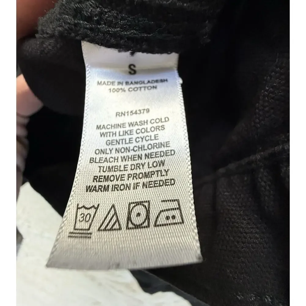 Aeropostale Utility Cargo Black Pants Women’s Size Small 28x30 Black - Picture 5 of 6